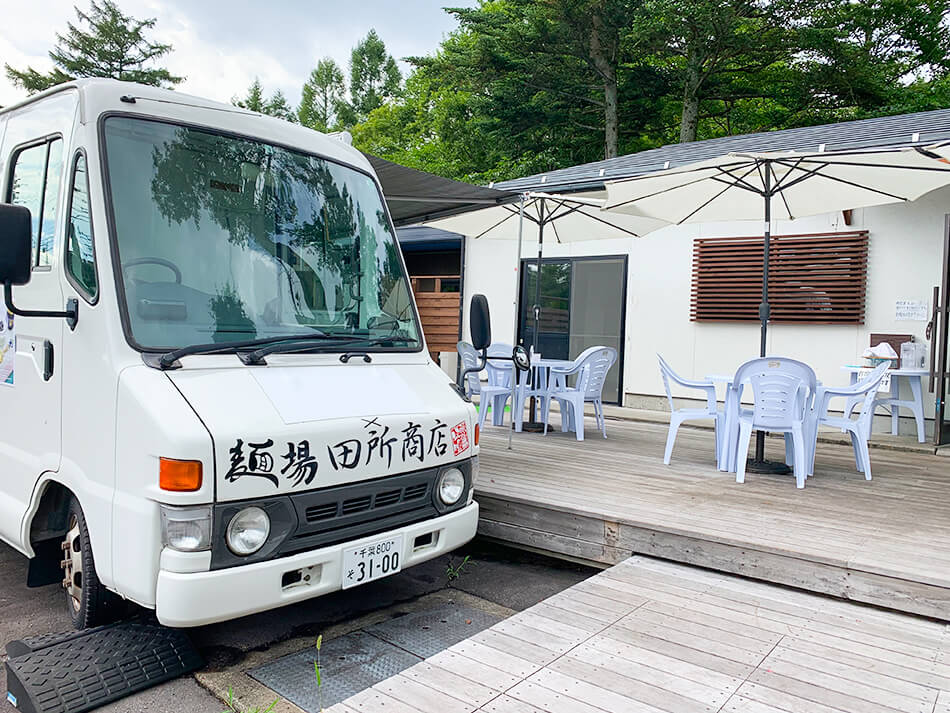 キッチンカーのラーメン屋さん