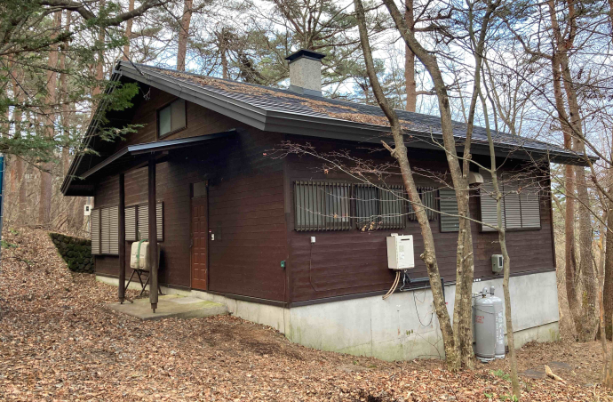 軽井沢　千ヶ滝別荘地　中古別荘　中古建物　山の手区